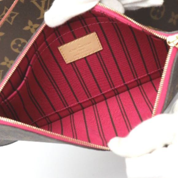 Louis Vuitton Neverfull MM Monogram Pivoine Tote Bag LV - Picture 11 of 11